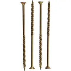 FIXSER - Tornillo para Madera Turbo Screw 14x55" x 4 unid