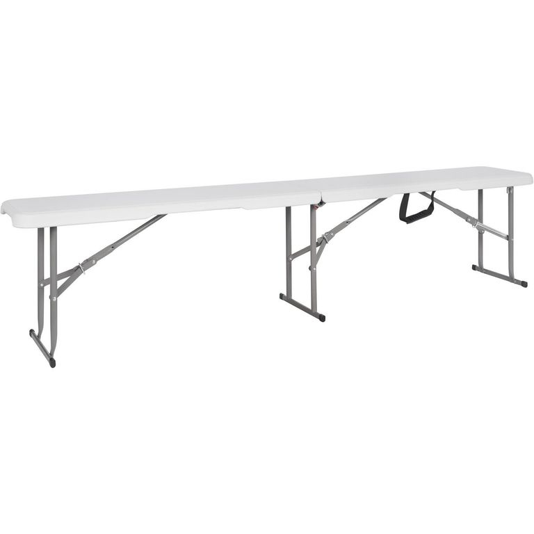 Banca Plegable Blanca 180cm