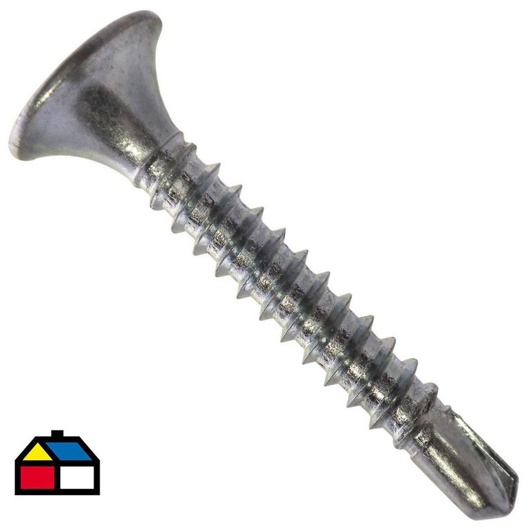 Tornillo Volcanita Punta Broca 6x1" x 250 unid