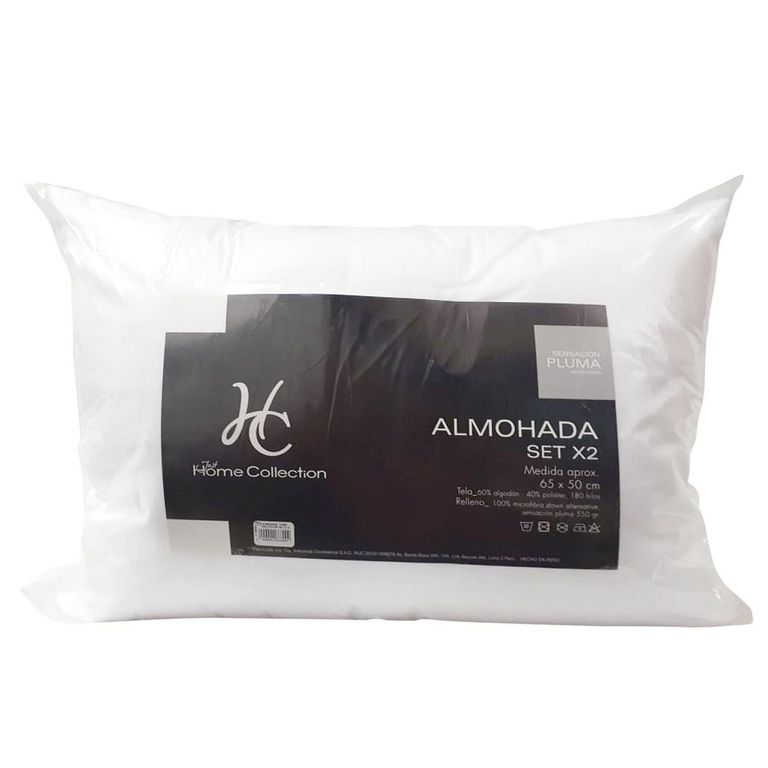 Almohada Home Collection Set x 2