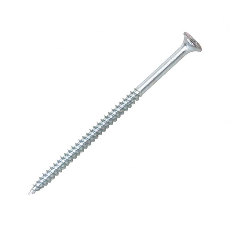 Tornillo Volcanita Punta Fina 8x3" ZBR x 5 unid