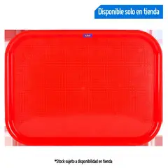 REYPLAST - Bandeja Snack Plástico Colores