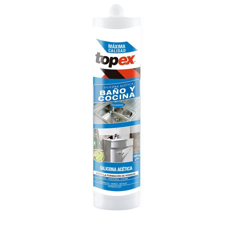 Silicona baños y cocinas 300 ml transparente