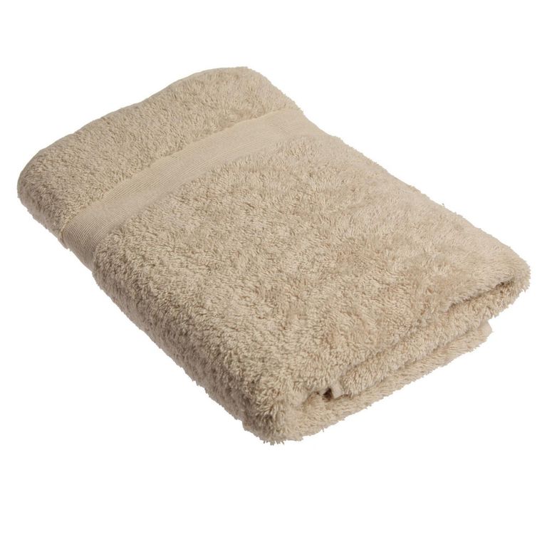 Toalla de Baño Algodón 650gr 75x145cm Crema