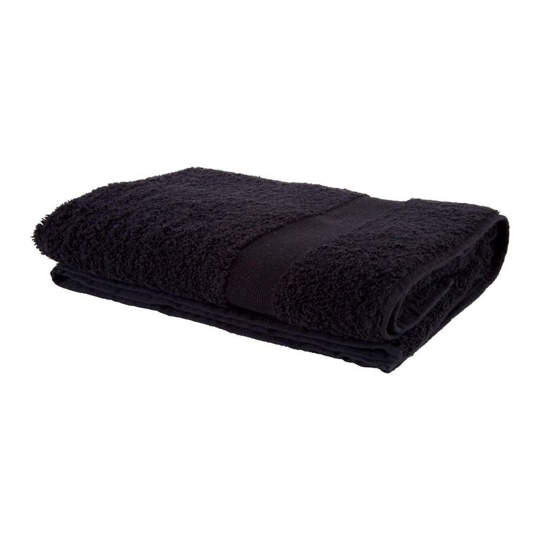Toalla de Baño Algodón 650gr 75x140cm Negro