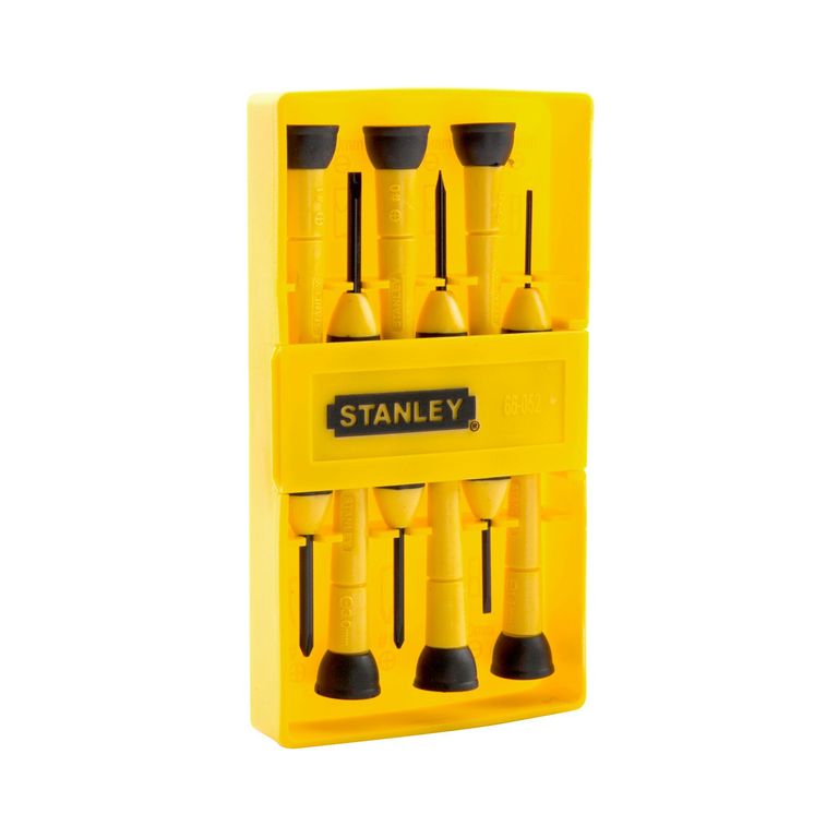 Juego Desarmadores De Precisión 6 Piezas Stanley