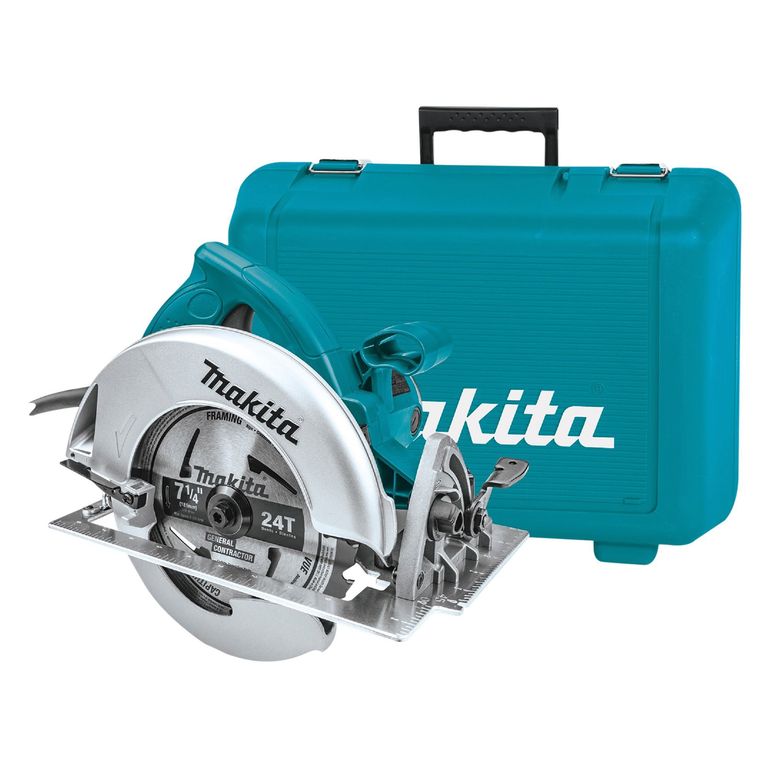 Sierra Circular Eléctrica Makita 7-1/4" 1800W + Disco + Male