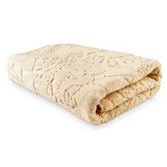 JUST HOME COLLECTION - Toalla de Baño de Algodón Winter 75x140cm Beige