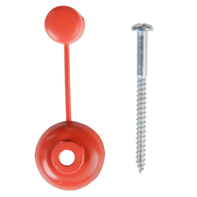 Tornillo para Techo con Capuchón 10x2 1/2" ZBR x 48 unid