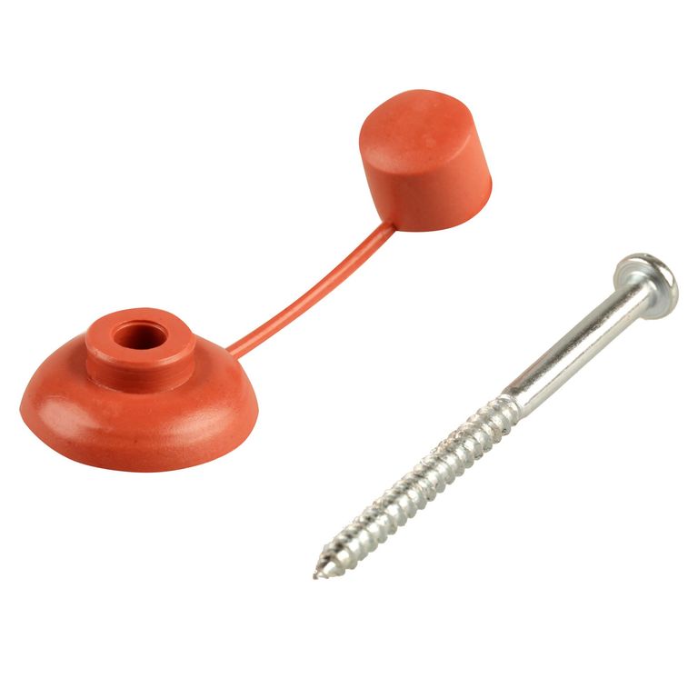 Tornillo para Techo con Capuchón 10x3" ZBR x 48 unid