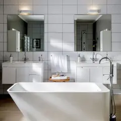 KARSON - Cerámica Blanco Liso 25X40cm 1.5m2 Olas