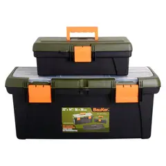 BAUKER - Caja de Herramientas 22" y 14" Bauker