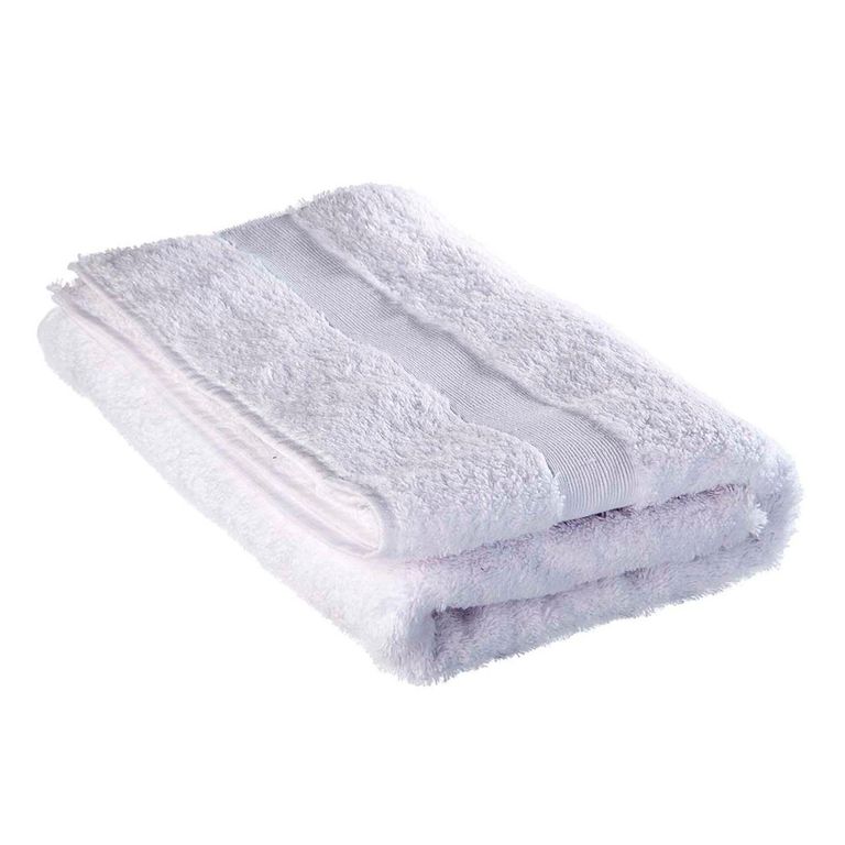 Toalla de Baño Algodón 650gr 75x140cm Blanca