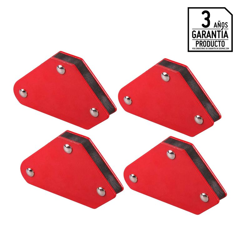Set de Sujetadores Magnéticos 4 Piezas Bauker
