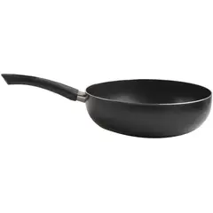 CASA BONITA - Wok Antiadherente 1 Piezas Acero inoxidable Negro