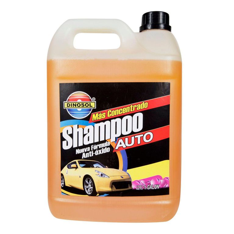 Shampoo para Autos Dinosol Anti-Óxido 1 Galón