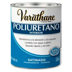 VARATHANE - Pintura para madera interior Satinado 0,946L