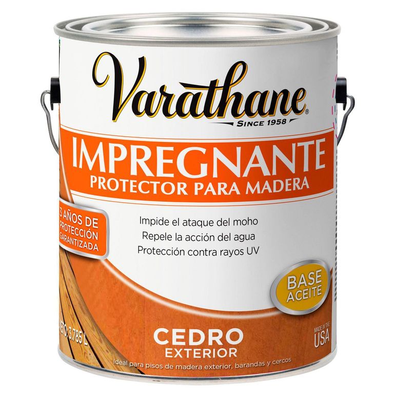 Impregnante para Madera Varathane Cedro 3,785L