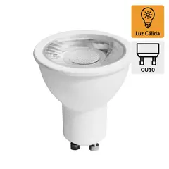 LIGHTECH - Foco Dicroico LED GU10 8W Luz Cálida