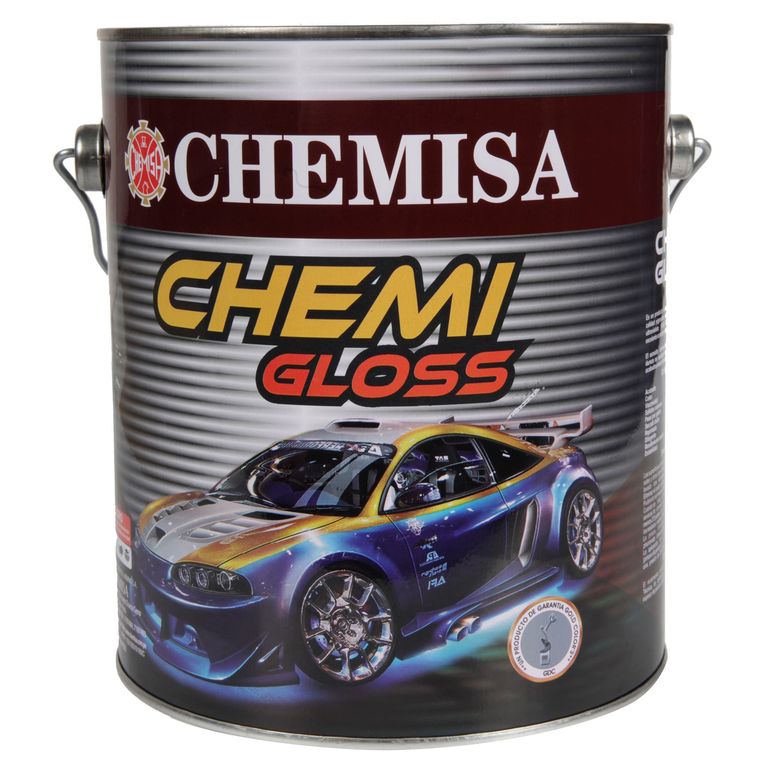 Pintura Chemi Gloss Aluminio 1 Gl.