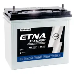 ETNA - Batería para Auto 11 Placas 56Ah FF/11 PL P/D