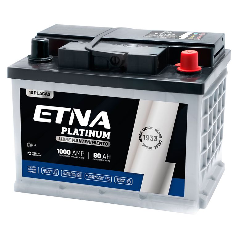 Batería para Auto 13 Placas 80Ah W-13 PL