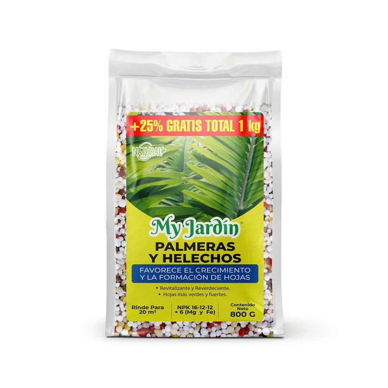 Fertilizante para Palmeras y Helechos 800gr