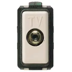 BTICINO - Dado Coaxial TV Magic Marfil