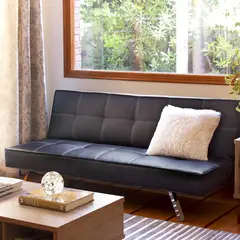 JUST HOME COLLECTION - Sofá Cama Futón 3 Cuerpos Niza