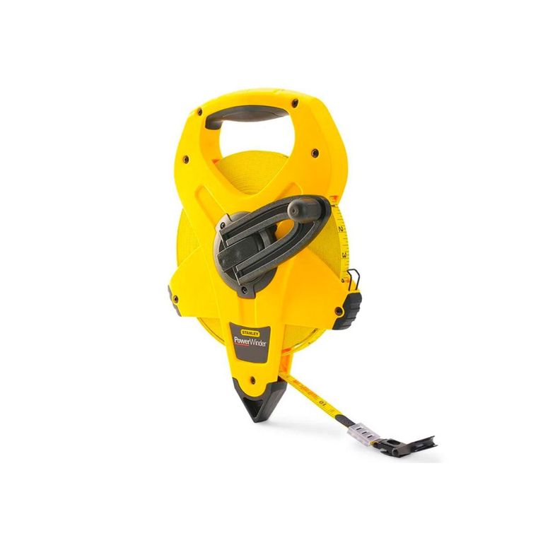 Cinta Métrica 100m Fibra De Vidrio Stanley
