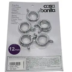 METALHSA - Set de 10 Argollas para Barras