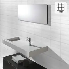 SAN LORENZO - Cerámica Blanco Decorado 27x46cm 1.70 m2 Tiziano