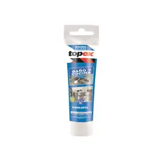 TOPEX - Silicona blanca baños y cocinas 82 ml