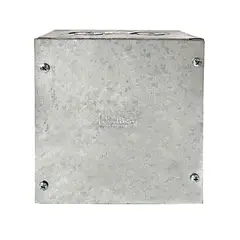 JORMEN - Caja de paso 6x6x4" pesada Metal