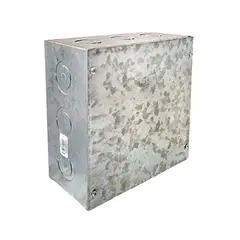 JORMEN - Caja de paso 8x8x4" pesada Metal