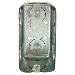 JORMEN - Caja de paso rectangular 3/4" pesada Metal