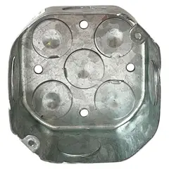 JORMEN - Caja de paso octogonal 3/4" pesada Metal