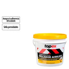 TOPEX - Sellador Acrílico Latex 1GL látex 1gl