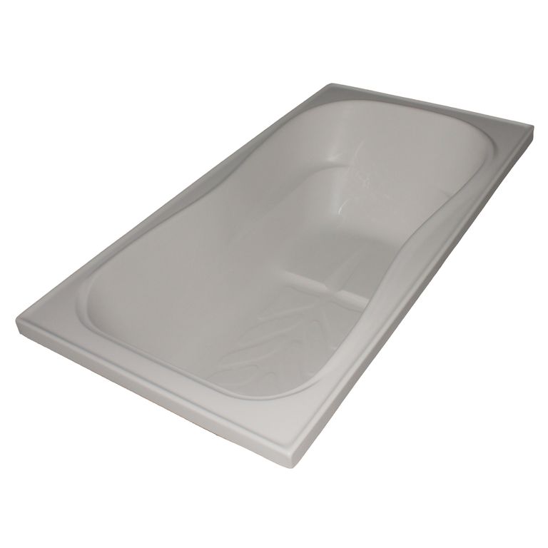 Tina de Baño Rectangular Relax 150x80cm Bone