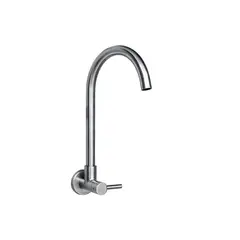 VAINSA - Llave para Lavadero a la Pared en Acero Inoxidable