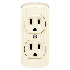 LEVITON - Tomacorriente doble Visible L/T 15A Marfil