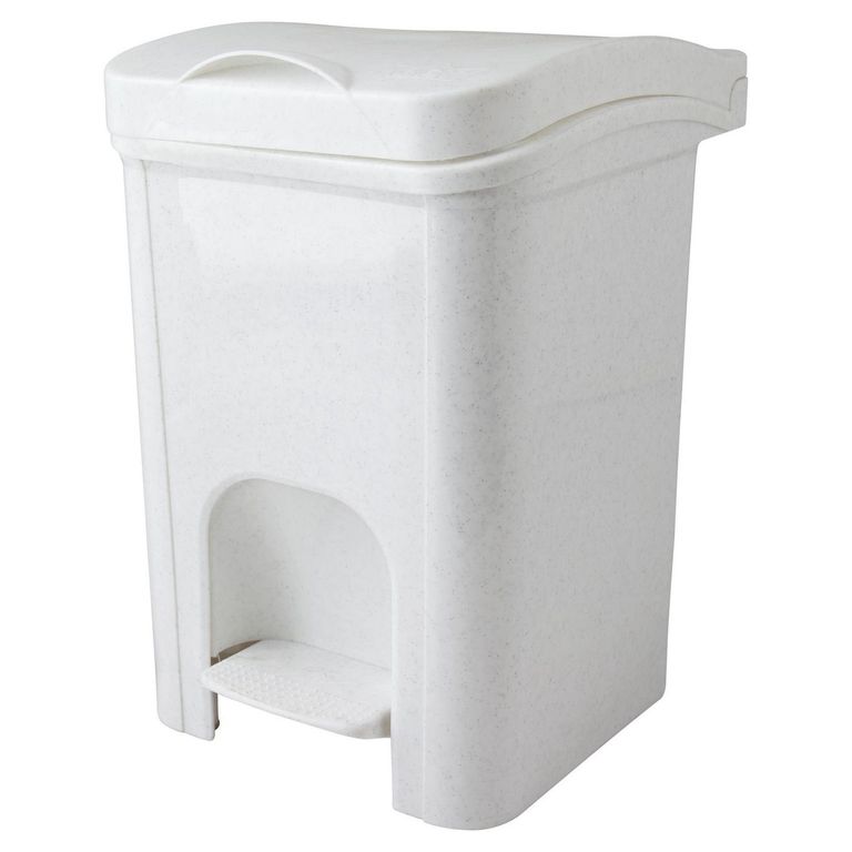Papelera de Plástico con Pedal Colores Surtidos 8L