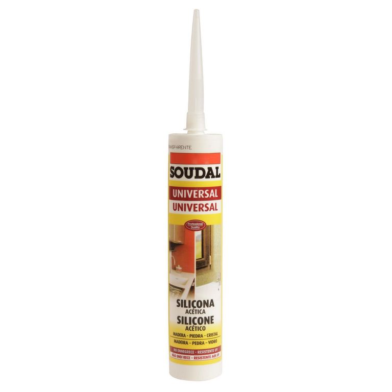 Silicona multiuso 280 ml transparente