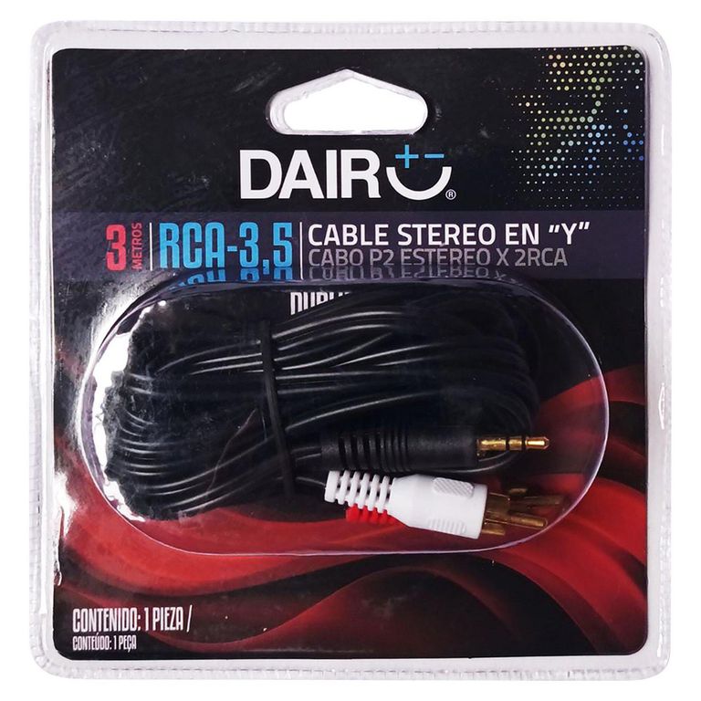 Cable Dubling Stereo 3m