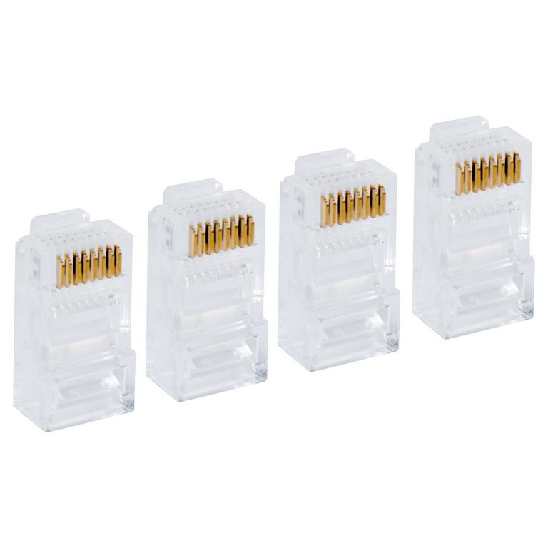 Conectores Cable de Red RJ45 4 Piezas Dairu