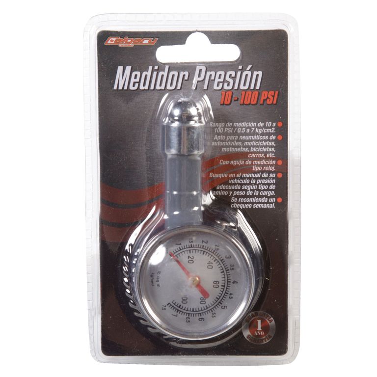 Medidor de Presión 10 - 100 PSI