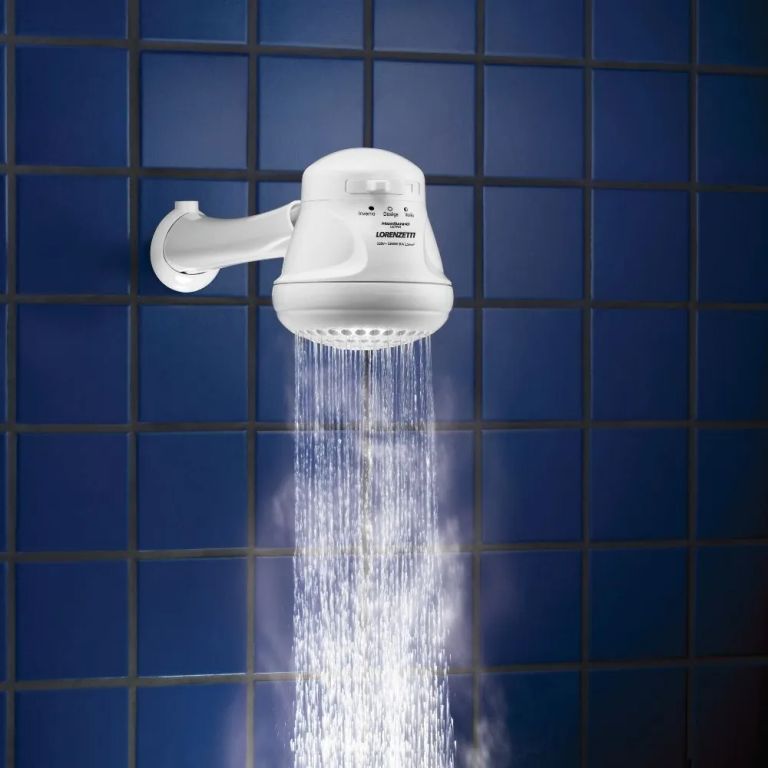 Combo Ducha Eléctrica Lorenzetti Insta Maxi Shower + Brazo para Ducha