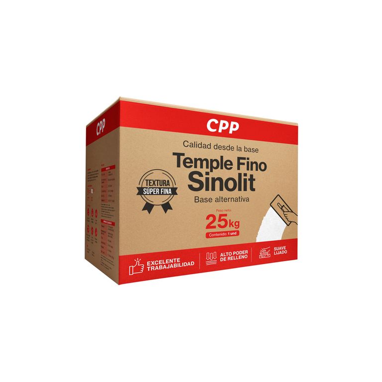 Sinolit CPP Temple Fino 25 kg blanco