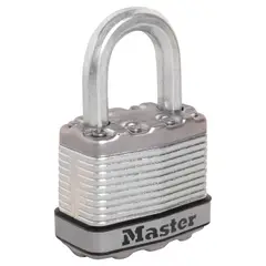 MASTER LOCK - Candado Laminado de Acero Inoxidable Masterlock 45 mm x 4 unid