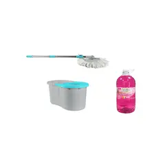 KLEINE WOLKE - Trapeador Balde Mopa Tornado + Limpiatodo primav 5LT Kleine